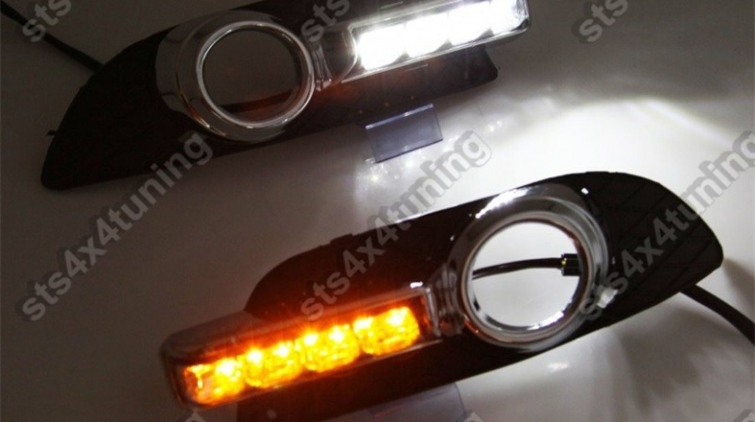 LUMINI DE ZI-DRL CU SEMNALIZARE LED MITSUBISHI LANCER 2008-2017 [V1]