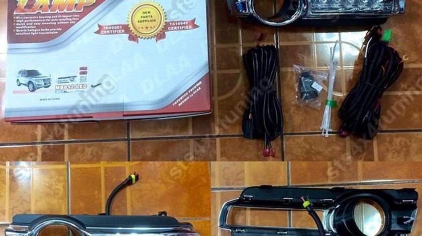 LUMINI DE ZI DRL CU SEMNALIZARE LED MITSUBISHI PAJERO 2015-2019