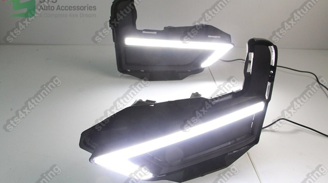 LUMINI DE ZI DRL CU SEMNALIZARE LED NISSAN X-TRAIL 2017-2019 [V1]