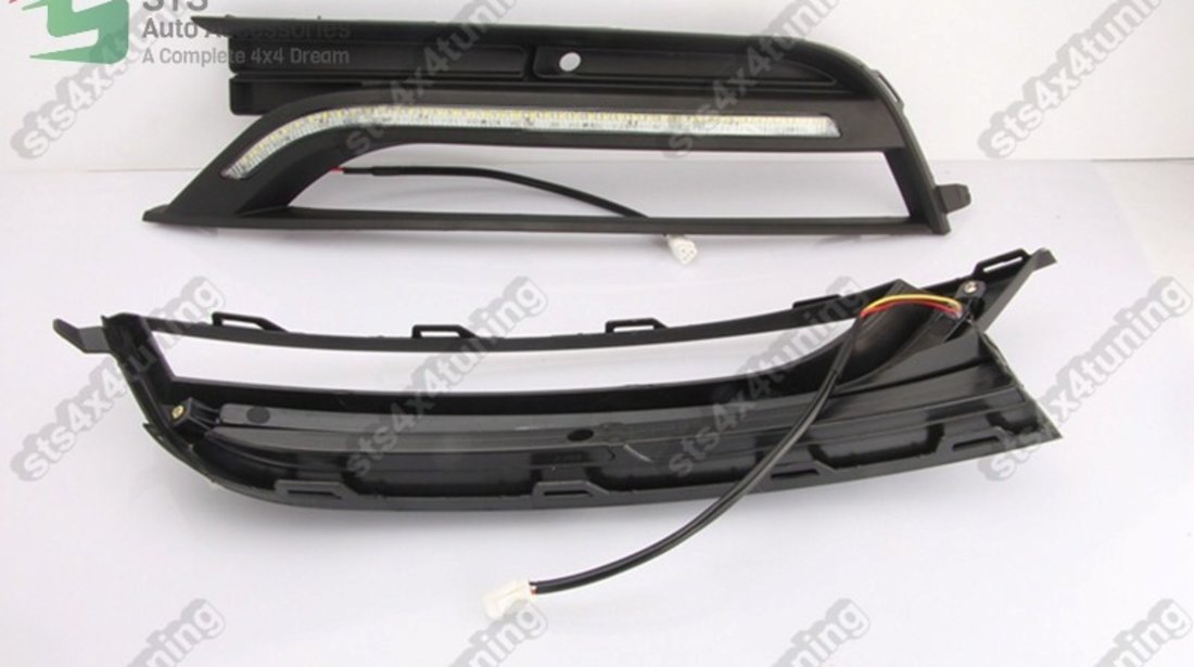 LUMINI DE ZI DRL CU SEMNALIZARE LED VW PASSAT B7 2011-2015 [V2]