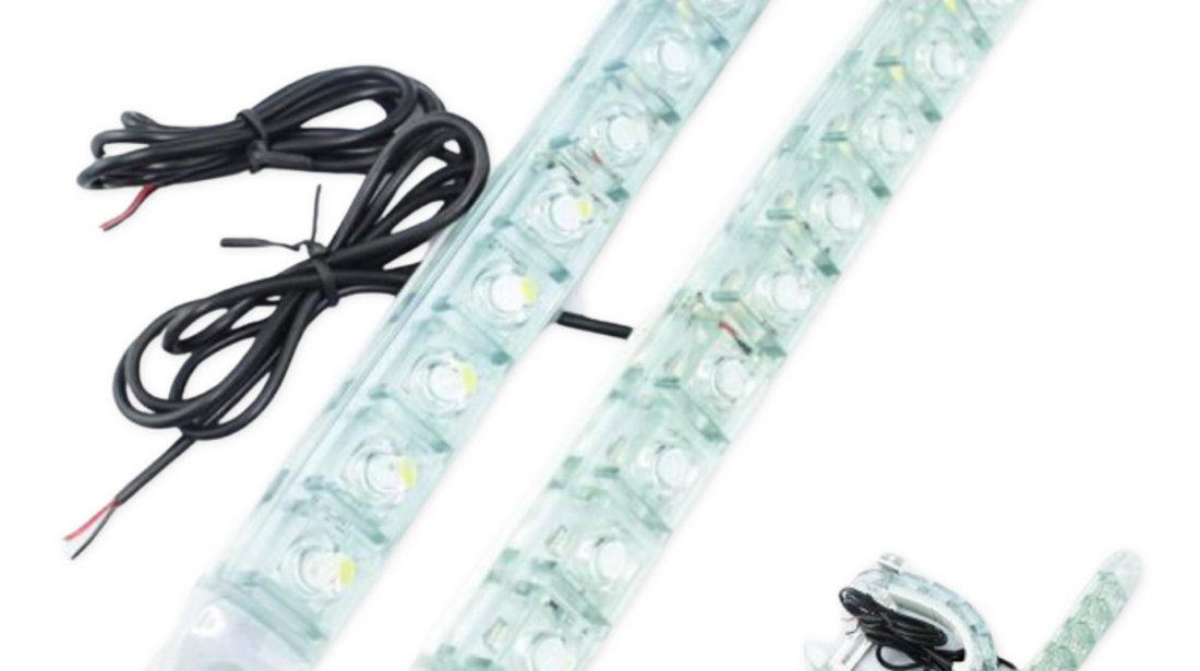 Lumini De Zi DRL Flexibile 9 Led 0,5W 875259