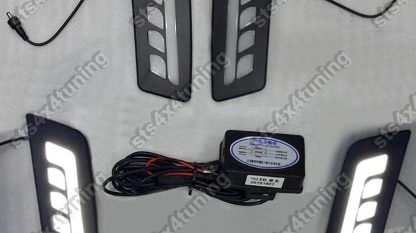 LUMINI DE ZI-DRL PENTRU GRILA FATA FORD RANGER 2012-2015 [V2]