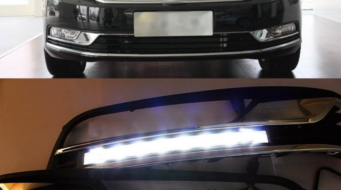 Lumini de zi DRL TFL VW Passat B7 2012