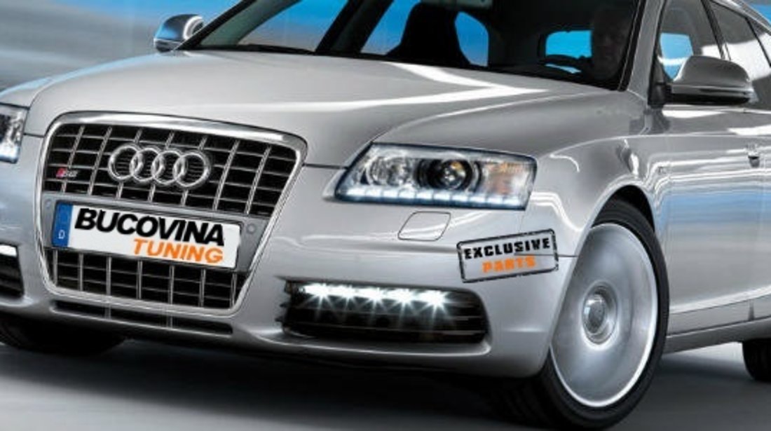 LUMINI DE ZI LED AUDI A6 / S6 4F (2005-2011) ORIGINALE - 349 EURO !