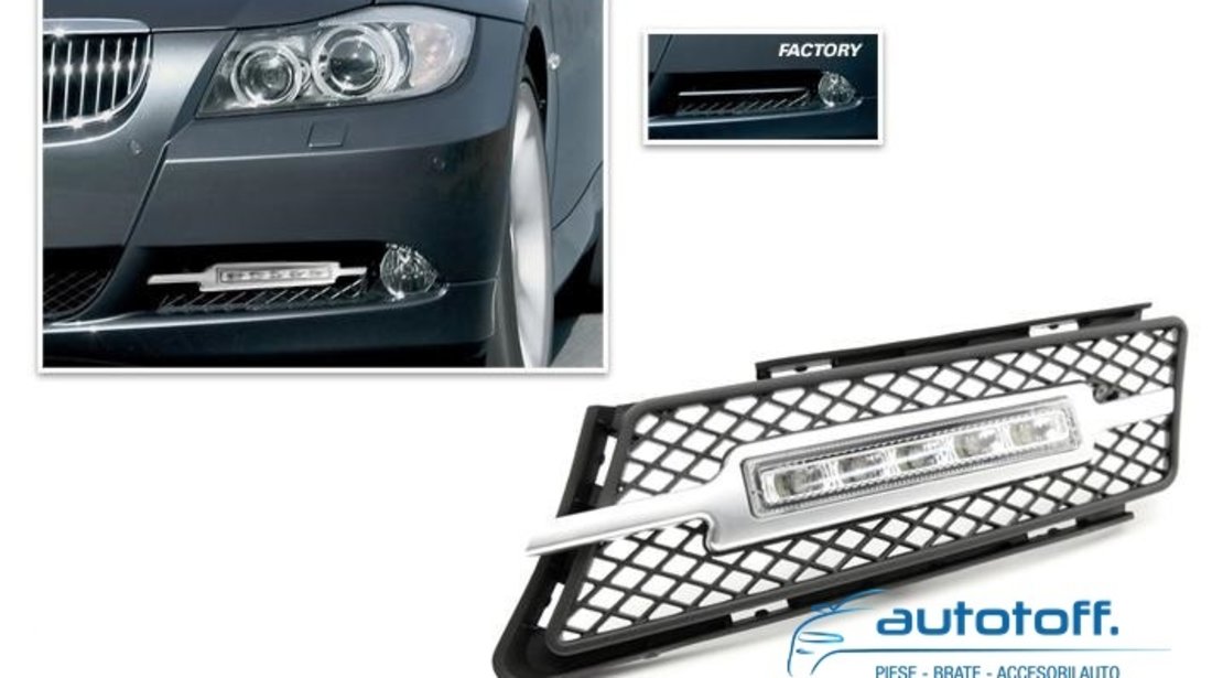 Lumini de zi LED BMW seria 3 E90 (2005-2007)