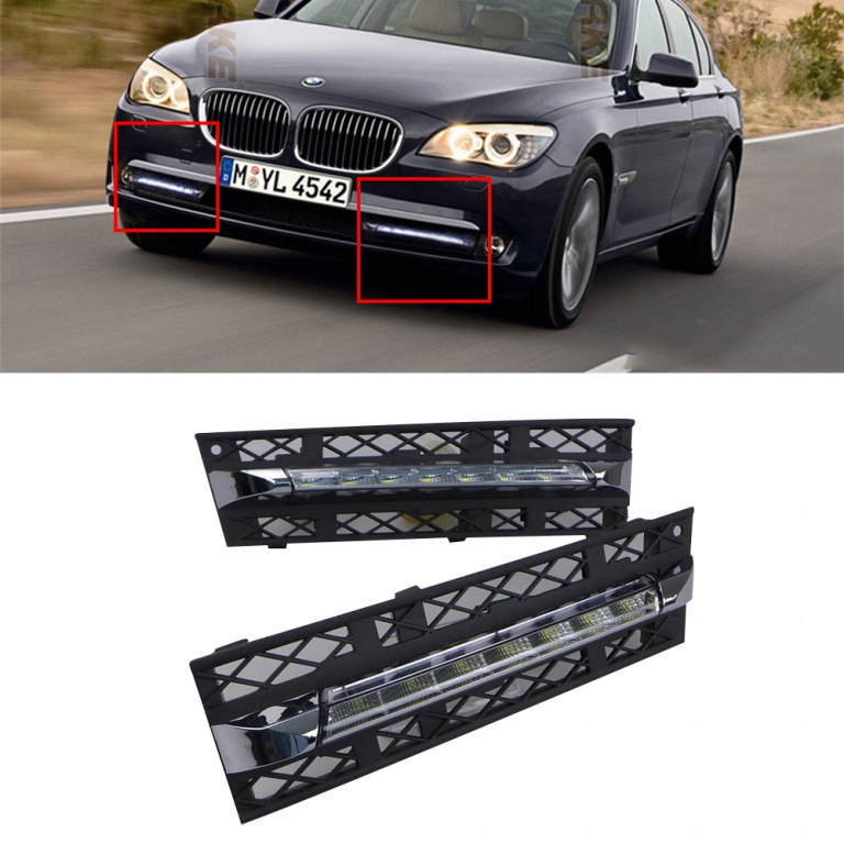 Lumini de zi led BMW Seria 7 F01 2008+
