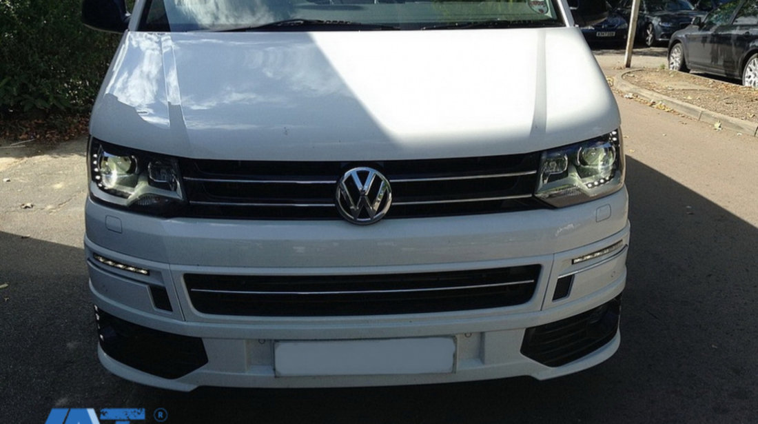 Lumini de zi LED DRL compatibil cu VW Transporter Multivan Caravelle T5.1 Facelift (2010-2015)