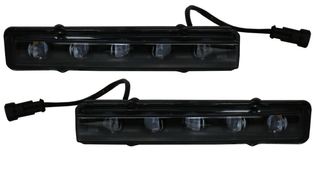 Lumini de zi LED DRL compatibile cu Mercedes G-Class W463 (89-12)