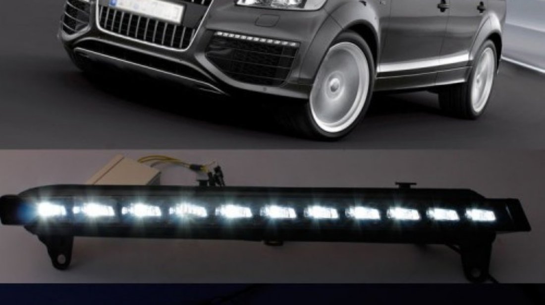 Lumini de zi si semnalizari cu led Audi Q7 W12 Originale
