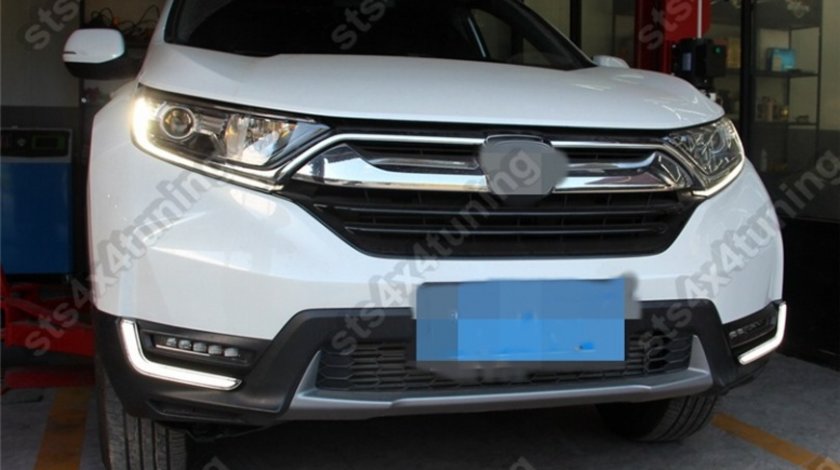 LUMINI DE ZI SRL CU SEMNALIZARE LED HONDA CRV 2018-2019 [V1]