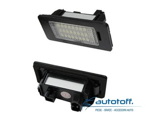 Lumini LED numar inmatriculare AUDI A4 8E (2001-2004)