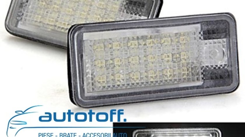 Lumini LED numar inmatriculare AUDI A4 B7