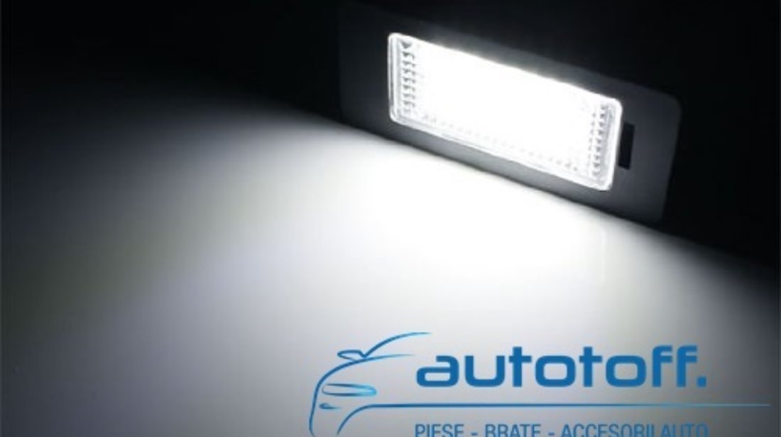 Lumini LED numar inmatriculare AUDI