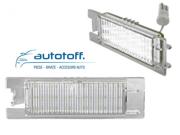 Lumini LED placuta numar inmatriculare OPEL