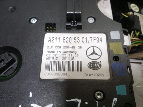 Lumini Plafon Mercedes E Class W211, A2118205301, 2JM00825645,
