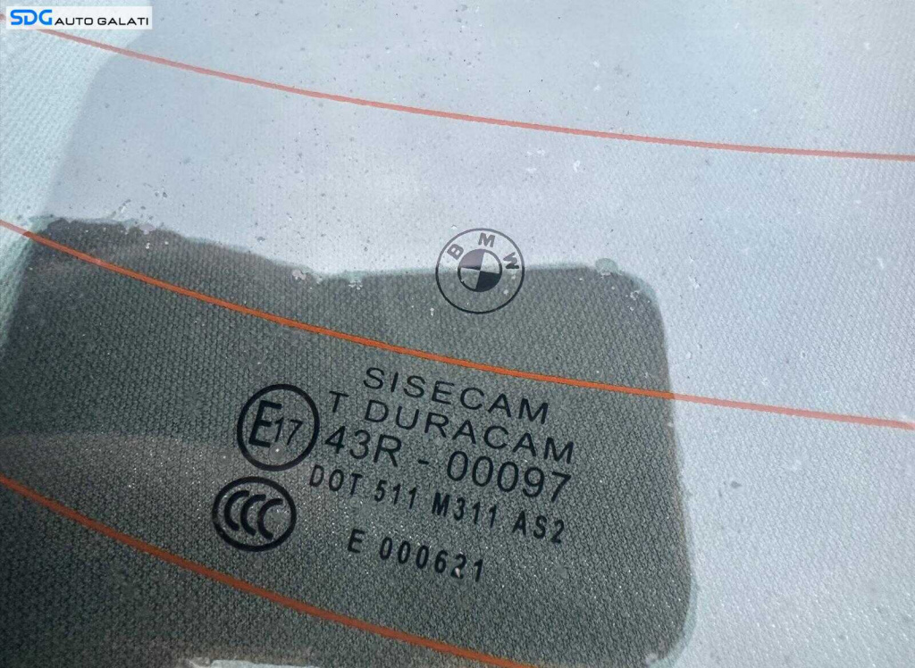 Luneta Geam Sticla BMW Seria 3 F30 Sedan Berlina 2011 - 2019 [K0393]