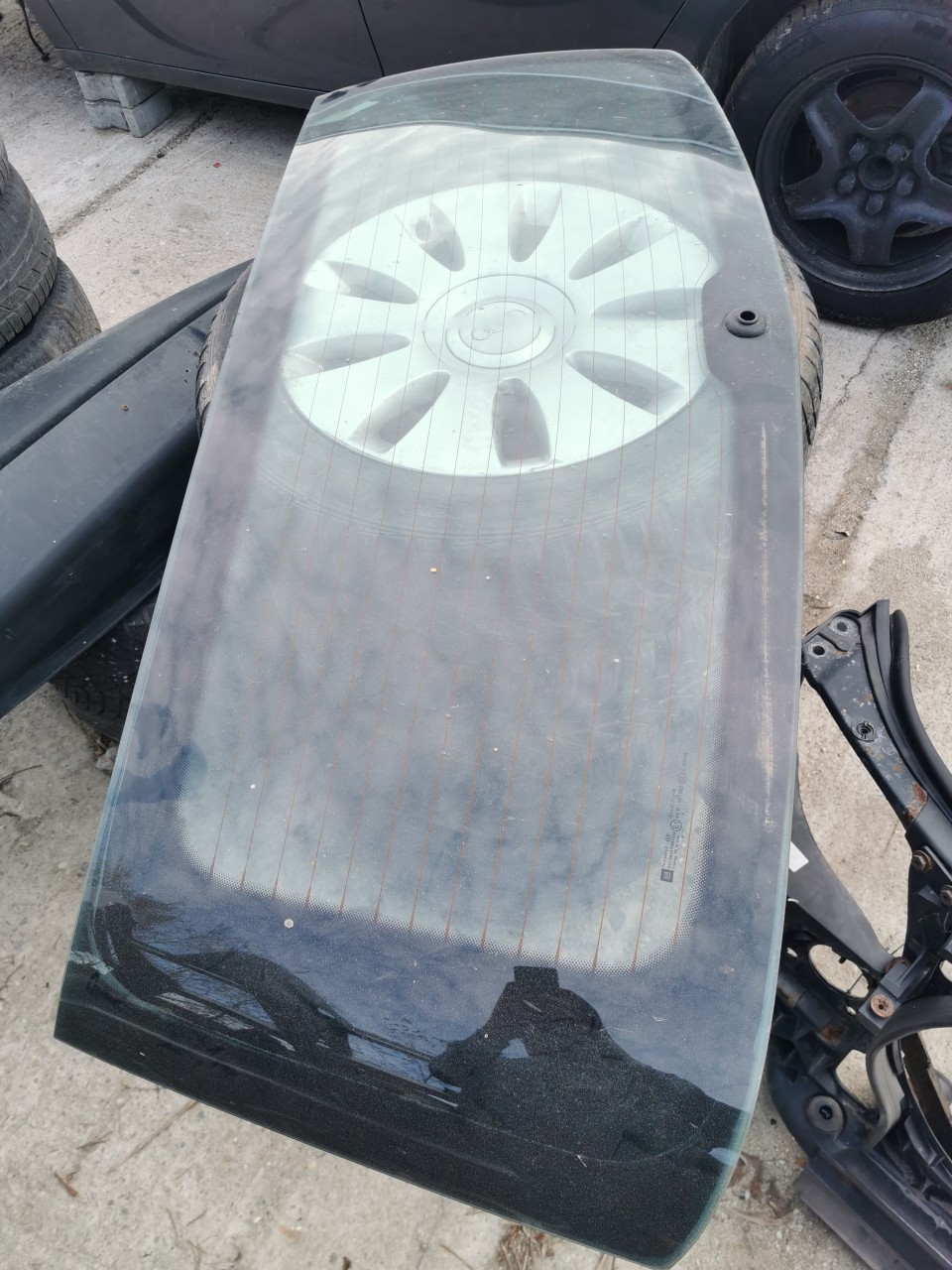 Luneta Opel Zafira B geam haion portbagaj