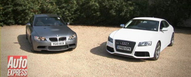 Lupta pentru suprematie: Audi RS5 versus BMW M3!