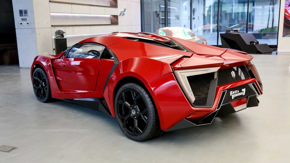 Lykan HyperSport din Fast and Furious 7