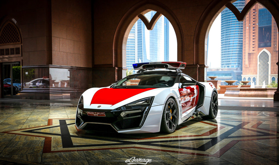 Lykan Hypersport Police Car