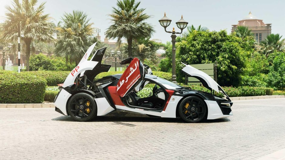 Lykan Hypersport Politia Abu Dhabi