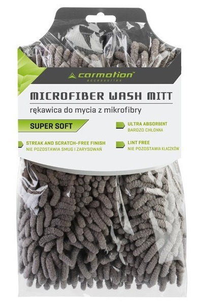 Mănusa De Spălat Din Microfibră, Super Absorbanta Carmotion 58447