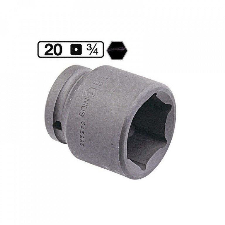 MA-645236 Tubulara de impact scurta de 36 mm 3/4