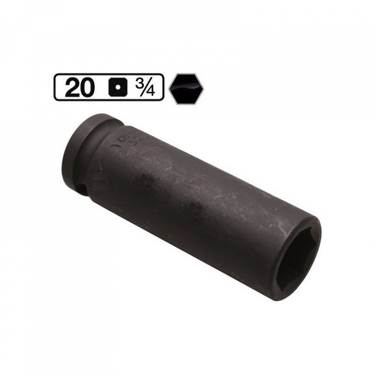 MA-649521 Tubulara de impact lunga de 21 mm 3/4