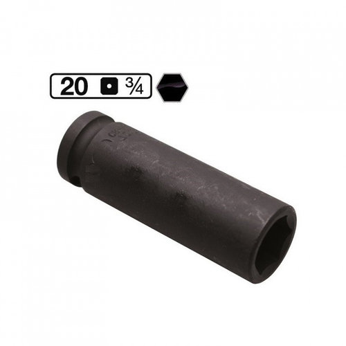 MA-649524 Tubulara lunga de impact 24mm , 3/4
