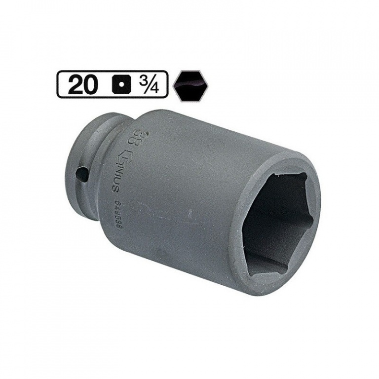 MA-649530 Tubulara lunga de impact 30mm , 3/4