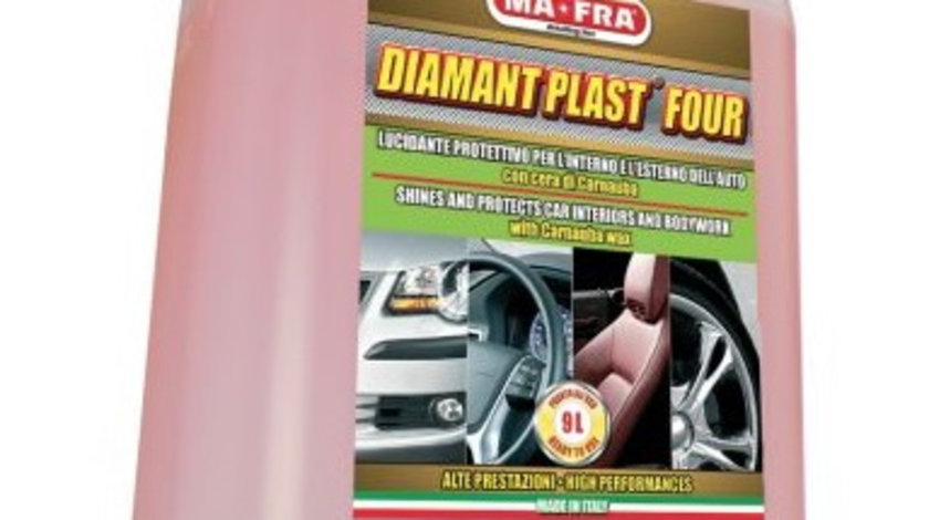 Ma-Fra Solutie Intretinere Auto Pentru Plastice Si Piele Diamant Plast Four 4.5L P0495MA
