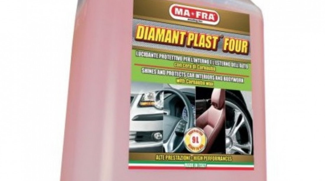 Ma-Fra Solutie Intretinere Auto Pentru Plastice Si Piele Diamant Plast Four 4.5L P0495MA