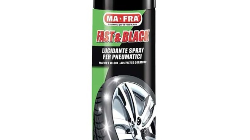 Ma-Fra Spray Silicon Negru Special Pentru Anvelope Fast &amp; Black 500ML H0283MA