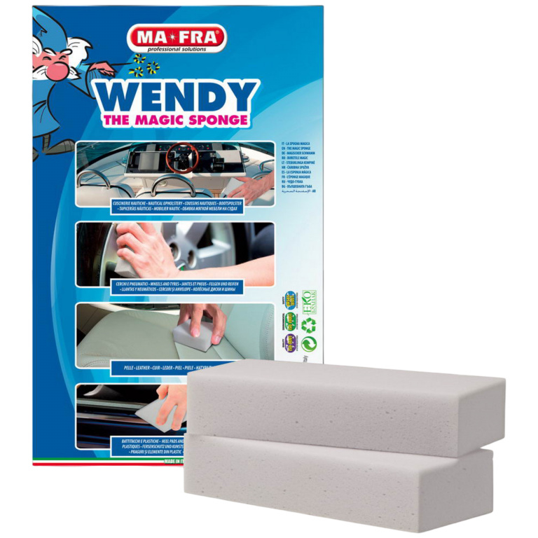 Ma-Fra Wendy Magic Sponge Set 12 Buc Burete Inlaturare Impuritati A0245