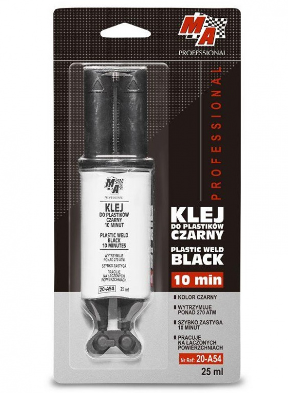 MA Professional Adeziv Lipit Componente Din Plastic Negru 25ML 20-A54