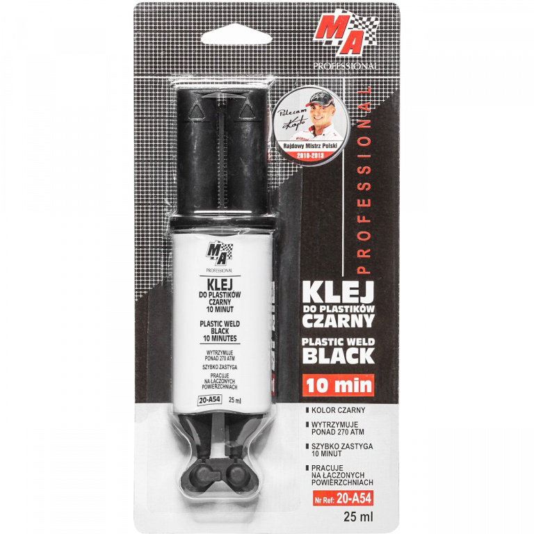 MA Professional Adeziv Lipit Componente Din Plastic Negru 25ML 20-A54