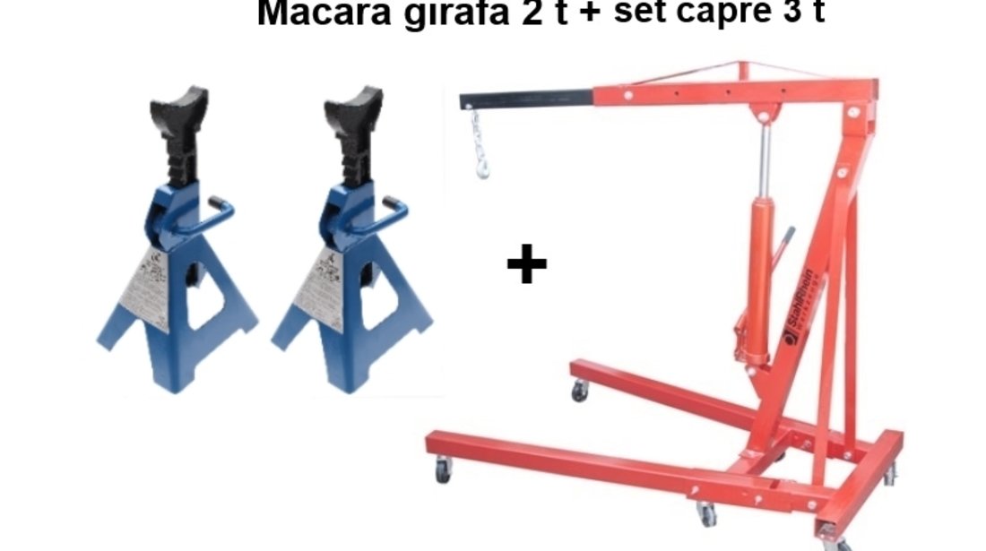 Macara 2 t + set capre 3 t (H400+SH303)