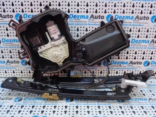 Macara cu motoras dreapta fata, 1P0837402F, 1T0959701G, Seat Leon (1P1) 2005-2011 (id:204579)