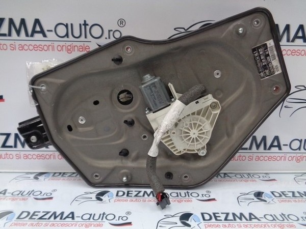 Macara cu motoras dreapta spate 3T5839402A, 8K0959812A, Skoda Superb 2 (3T4) 2.0tdi