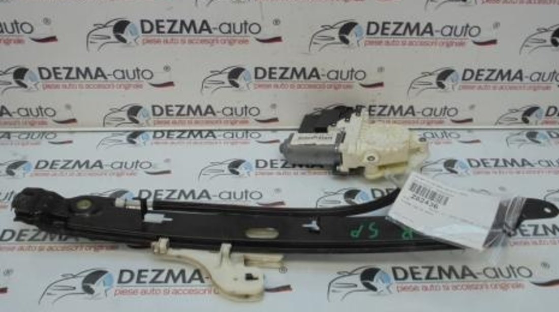 Macara cu motoras dreapta spate 5P0839462A, Seat Toledo 3