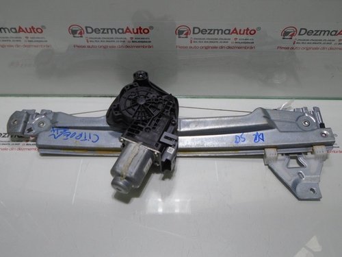 Macara cu motoras dreapta spate 9687185580, Citroen C4 (B7) (id:112850)
