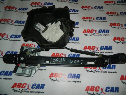 Macara cu motoras electrica usa stanga spate Seat Leon 2 facelift 2009-2012