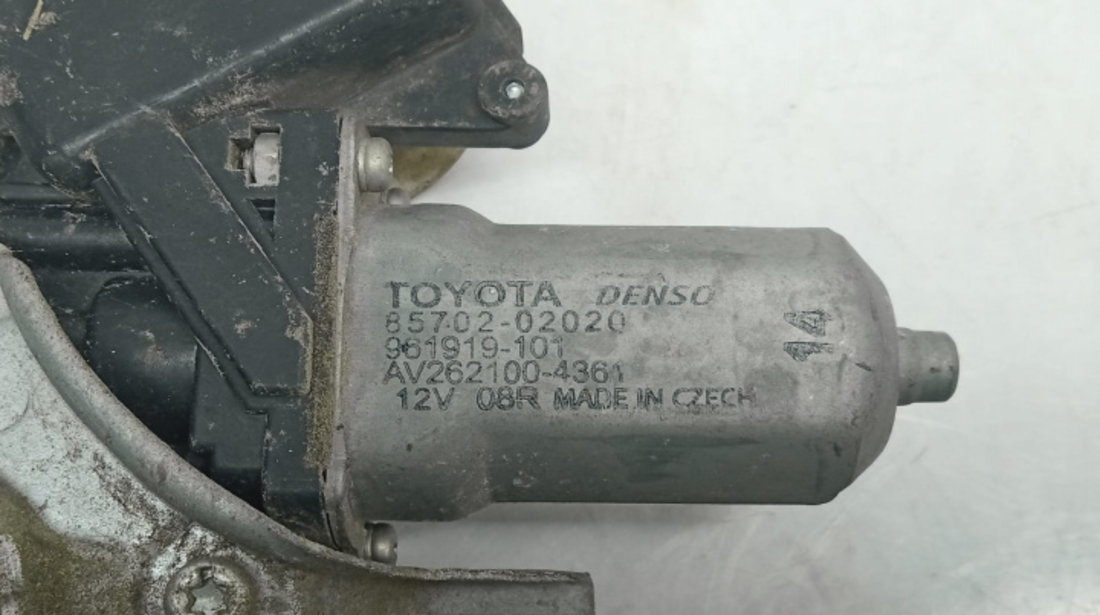Macara cu motoras geam stanga fata 8570202020 Toyota Avensis 3 T27 [2009 - 2011]