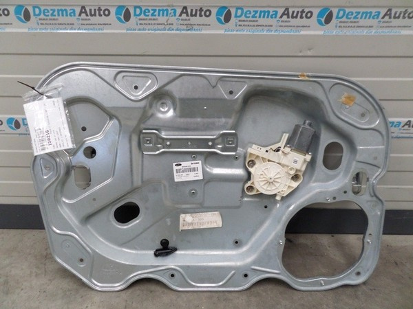 Macara cu motoras stanga fata 4M5T-14A389, Ford Focus 2 (DA) 2007-2011