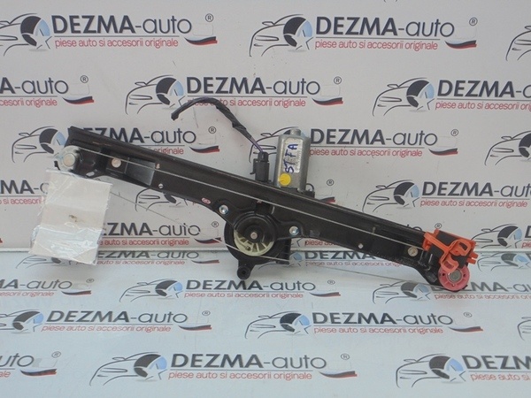 Macara cu motoras stanga fata 51786729, Fiat Punto (199)