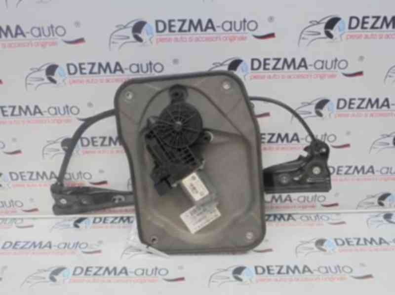 Macara cu motoras stanga fata 5J2837401B, Skoda Fabia 2 (5J) (id:282136)