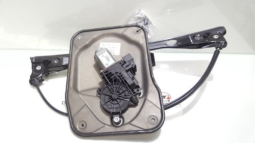 Macara cu motoras stanga fata, 5J2837401B, Skoda Fabia 2 (id:345979)