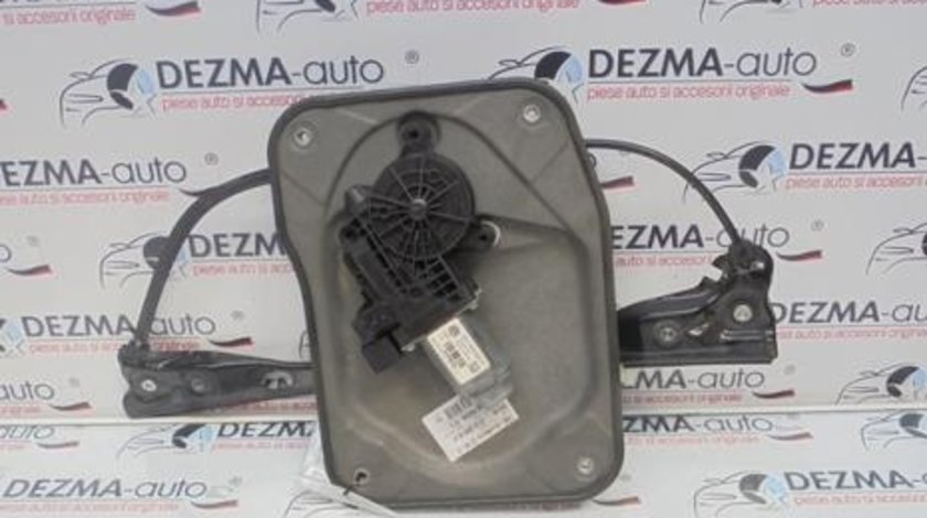 Macara cu motoras stanga fata 5J2837401B, Skoda Fabia