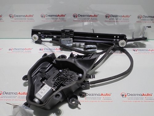 Macara cu motoras stanga fata 6J3837401F, Seat Ibiza 5 (6J5) (id:294661)