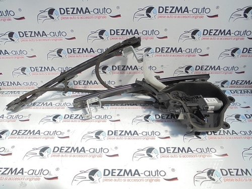 Macara cu motoras stanga fata, 6J4837401G, 6R0959801Q, Seat Ibiza 5 (6J5) (id:254529)